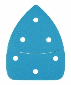 HERCULES 220 Grit Hook and Loop Corner/Detail Sanding Sheets, 5 Pk.