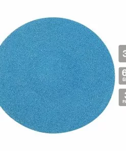 HERCULES 3 in. 60 Grit Twist-Lock Sanding Discs Type TR/III with Ceramic Alumina Grain, 3 Pk. -Cheap Hercules Store 58524 W21