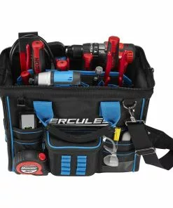 HERCULES 16 in. Large Mouth Tool Bag -Cheap Hercules Store 58572 W15