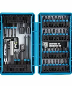 HERCULES Hercules Impact Driver Bit Set, 45 Piece