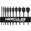HERCULES Spade Bit Set, 10 Piece -Cheap Hercules Store 63388 I