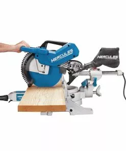 HERCULES 12 in. Dual-Bevel Sliding Compound Miter Saw with Precision LED Shadow Guide 19 HERCULES 12 in. Dual-Bevel Sliding Compound Miter Saw with Precision LED Shadow Guide -Cheap Hercules Store 63978 W6