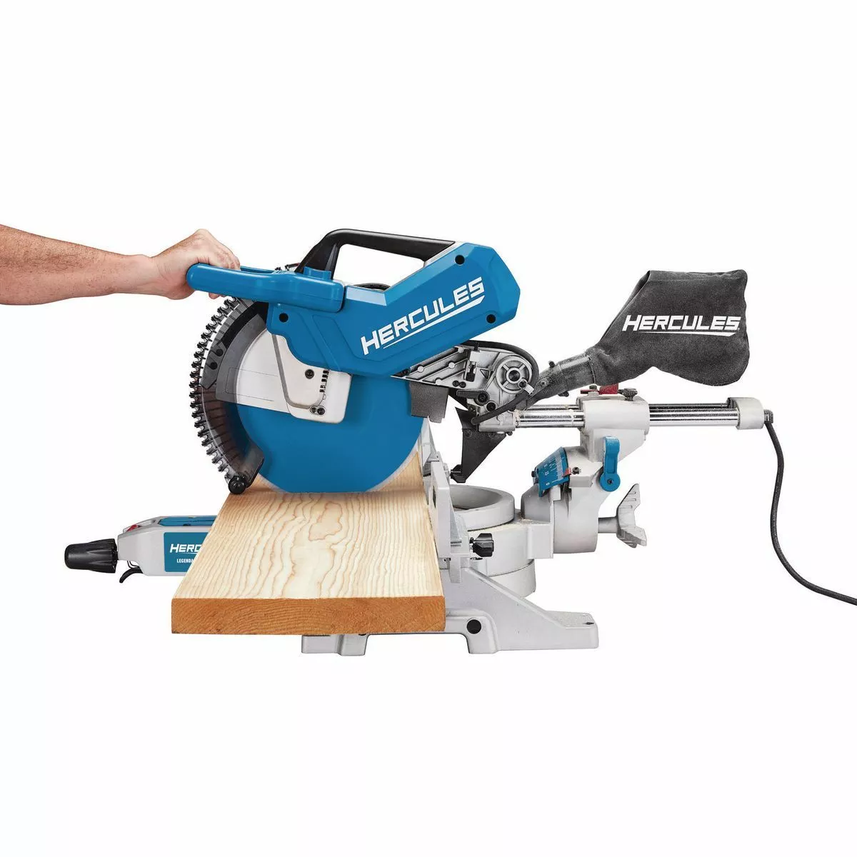 HERCULES 12 in. Dual-Bevel Sliding Compound Miter Saw with Precision LED Shadow Guide 9 HERCULES 12 in. Dual-Bevel Sliding Compound Miter Saw with Precision LED Shadow Guide - Image 7