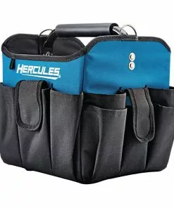 HERCULES 10 in. Tool Tote with 22 Pockets