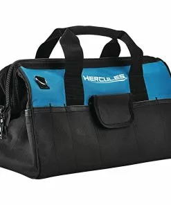 HERCULES 18 in. Tool Bag with 28 Pockets