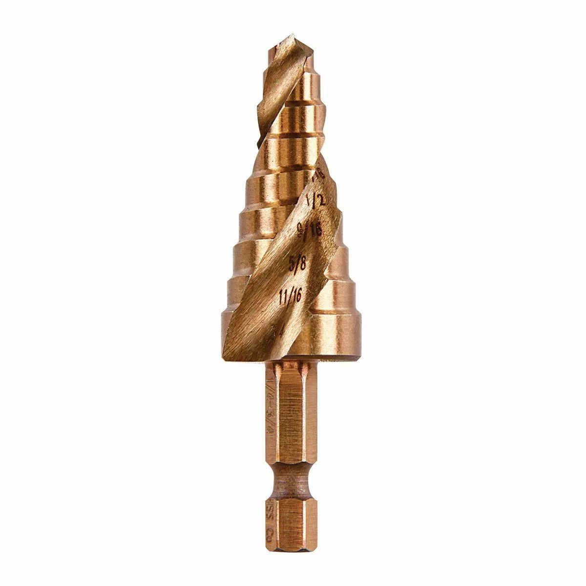 HERCULES Cobalt Steel Step Drill Bit 3 HERCULES Cobalt Steel Step Drill Bit