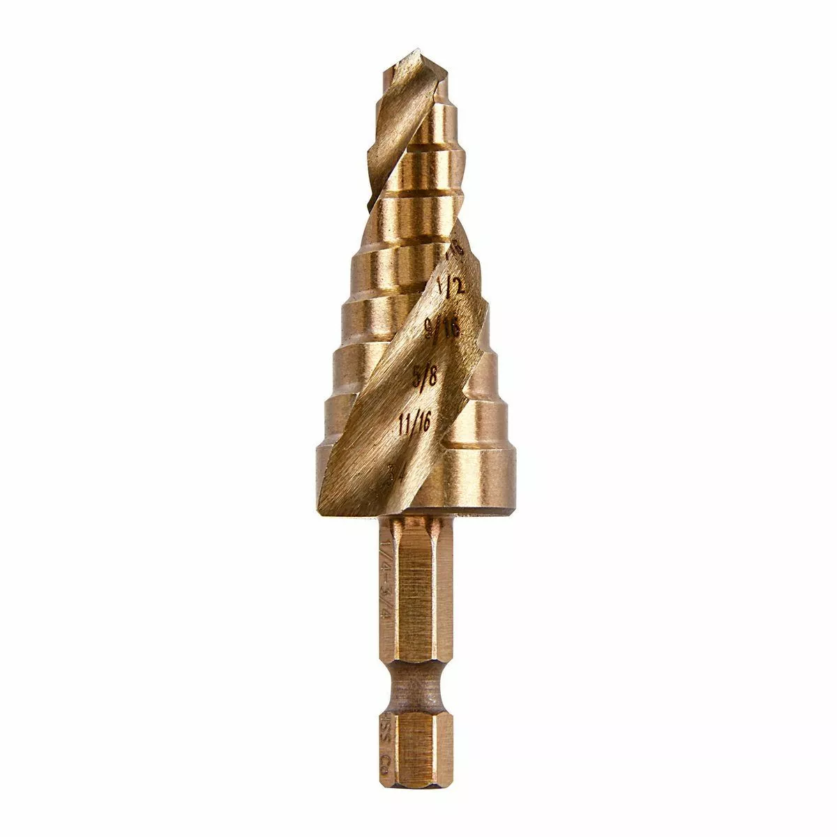 HERCULES Cobalt Steel Step Drill Bit 4 HERCULES Cobalt Steel Step Drill Bit - Image 2