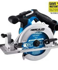 HERCULES 20V Cordless 6-1/2 in. Circular Saw - Tool Only