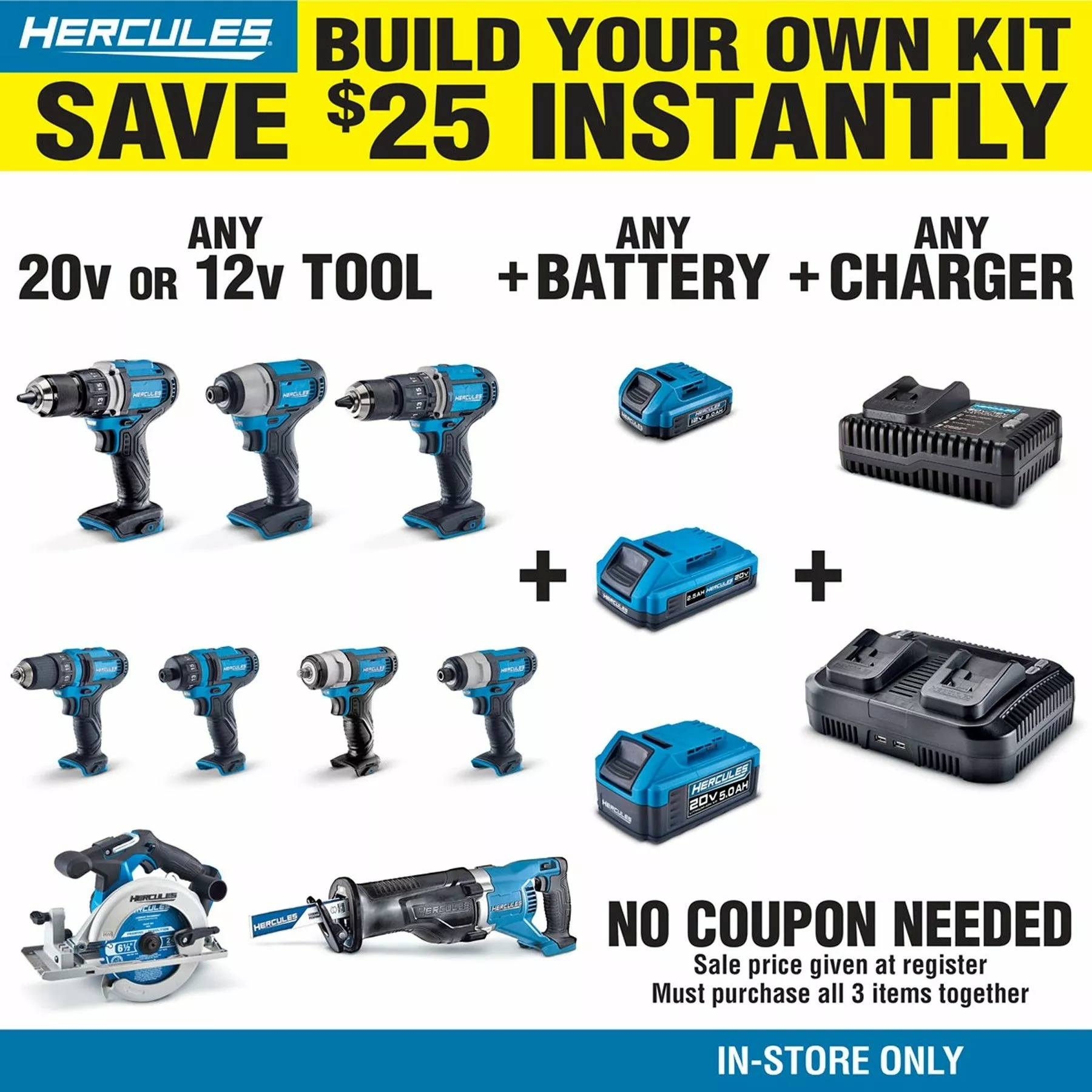 HERCULES 20V/12V Lithium-Ion Multi-Voltage Fast Charger 5 HERCULES 20V/12V Lithium-Ion Multi-Voltage Fast Charger - Image 3